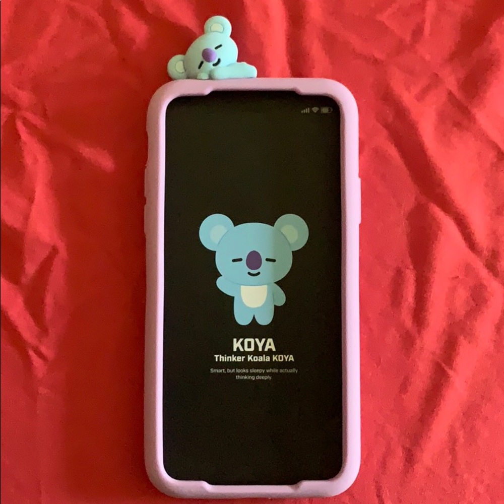 BT21 IPhone X Case